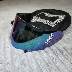 Simpson Motorcycle Helmet Replacement Shield Iridium - Ghost Bandit Speed Bandit